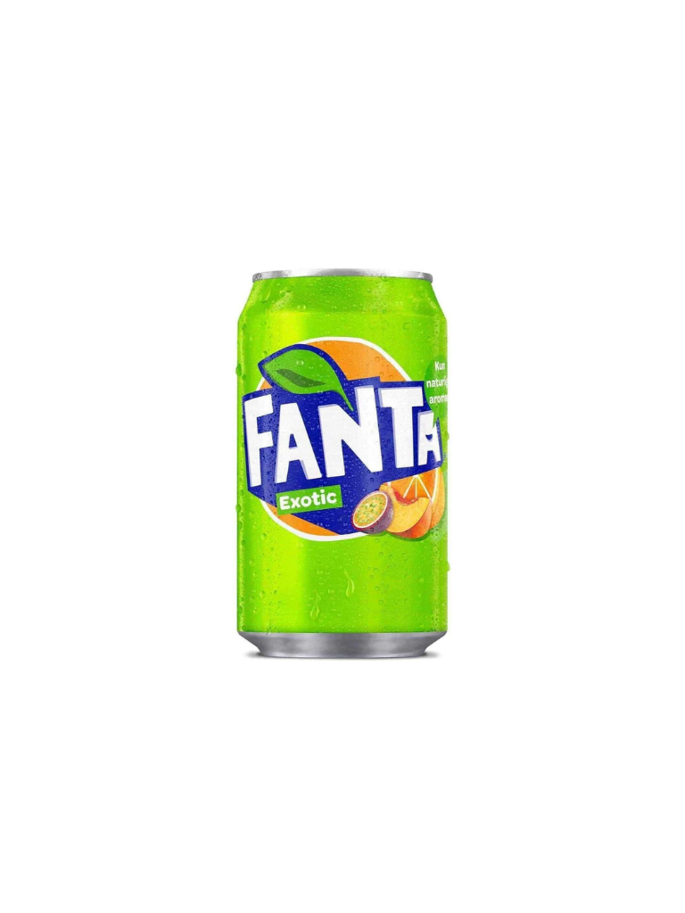 FANTA EXOTIC CANS 330ML - (CASE OF 24)