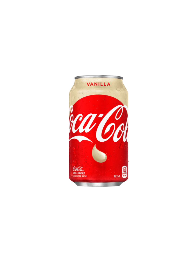 COCA COLA VANILLA CANS 330ML - (CASE OF 24)