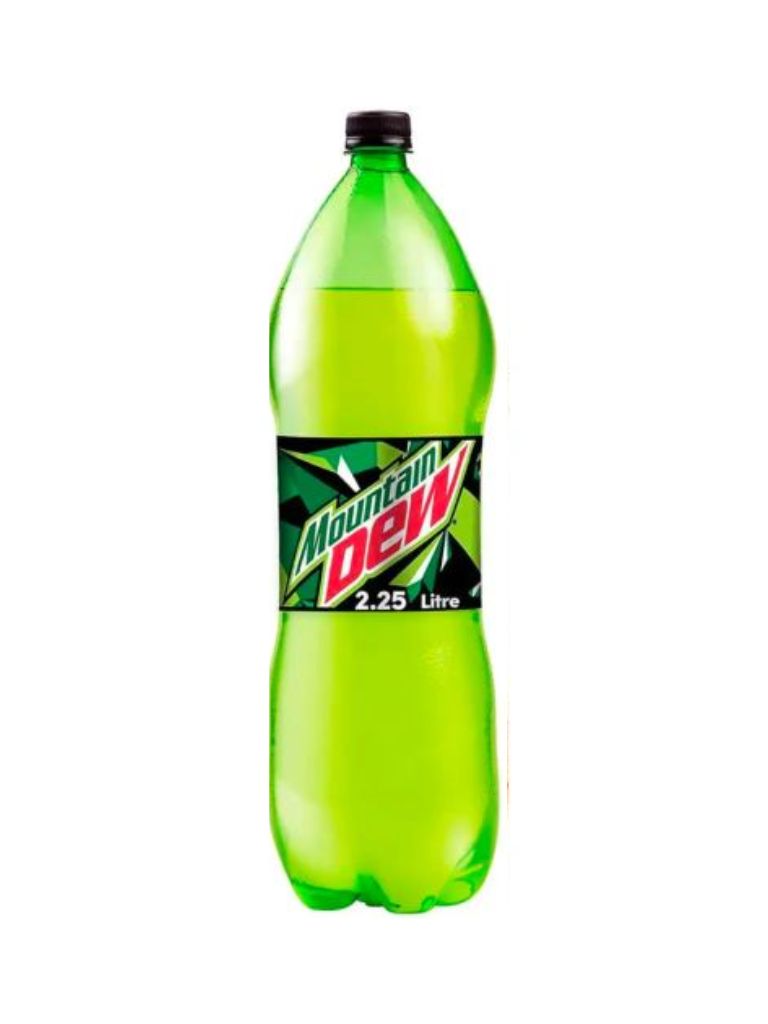 MOUNTAIN DEW 2.25L - (CASE OF 6)