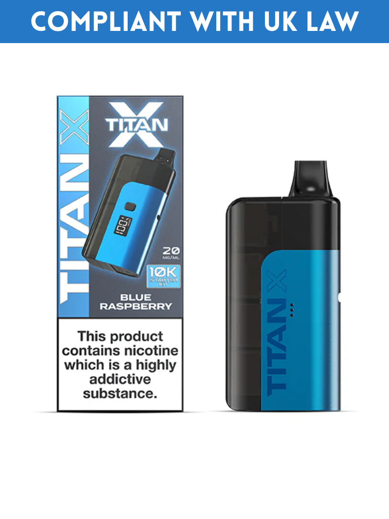 TITAN X PREFILLED VAPE KIT - (BOX OF 5)