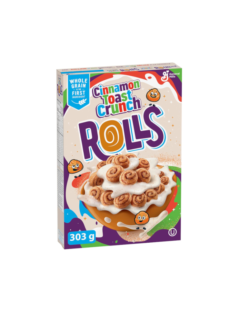 *USA IMPORT* CINNAMON TOAST CRUNCH ROLLS 303G - (BOX OF 12)