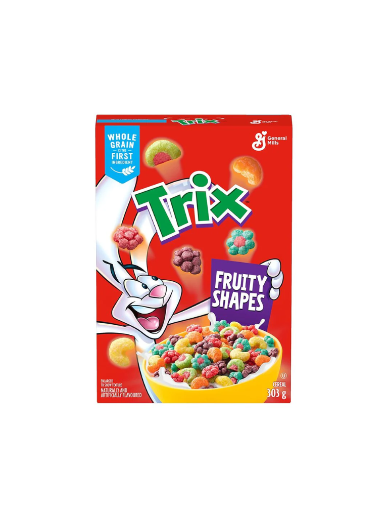 *USA IMPORT* TRIX FRUITY SHAPES 303G - (BOX OF 12)