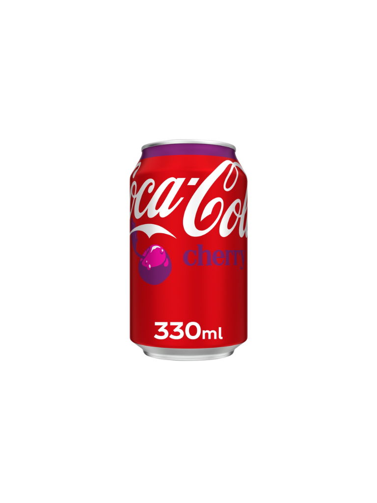 COCA COLA CHERRY CANS 330ML - (CASE OF 24)