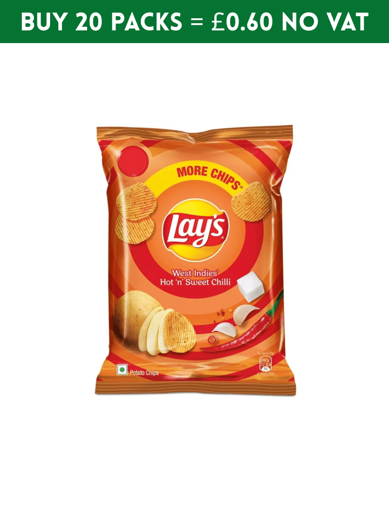 LAYS INDIAN IMPROTED CRISPS 48G - (1 PACK)