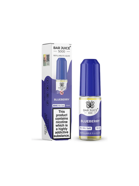 BAR JUICE 5000 NIC SALT E-LIQUID - (BOX OF 10)