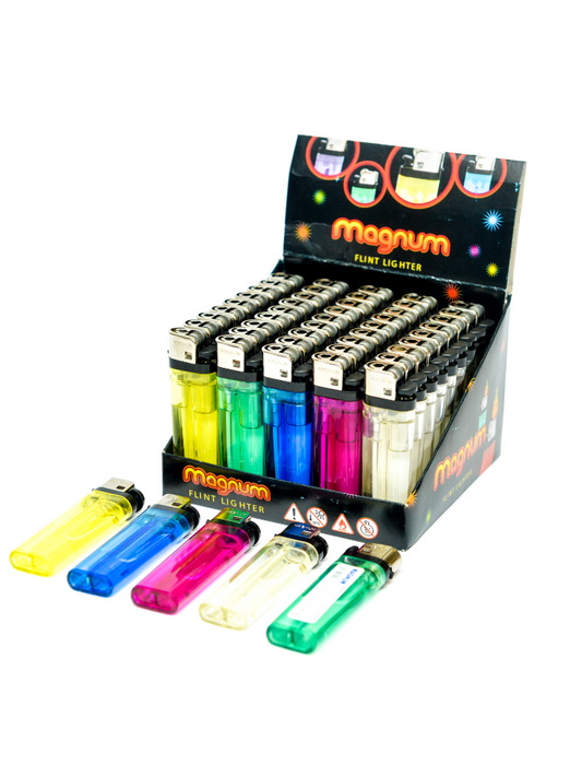 MAGNUM DISPOSABLE FLINT LIGHTER - (BOX OF 50)