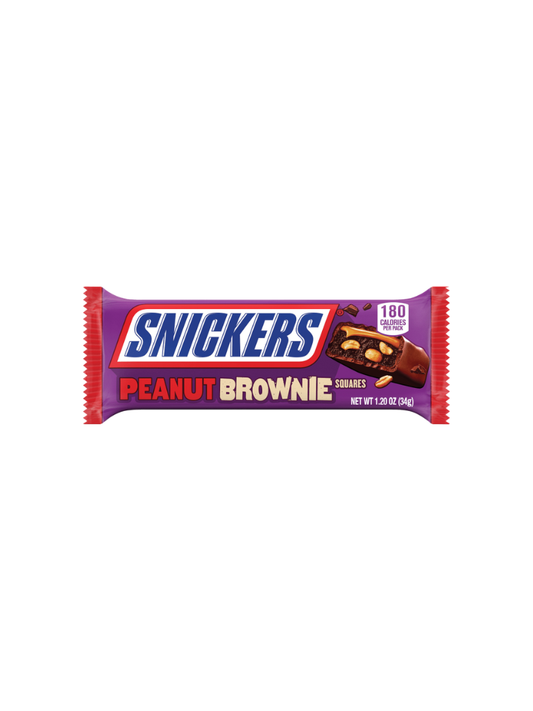 SNICKERS PEANUT BROWNIE - (BOX OF 15)