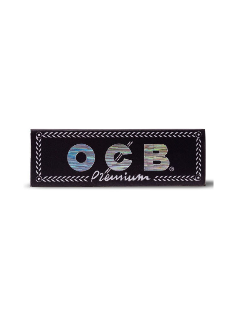 OCB BLACK REGULAR PREMIUM PAPERS - (BOX OF 50)