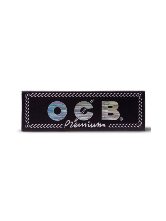 OCB BLACK REGULAR PREMIUM PAPERS - (BOX OF 50)